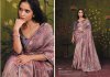 Mauve Colour Norita 44900 Rooh By Mahotsav Organza Zari Sequence Work Designer Saree 44911 